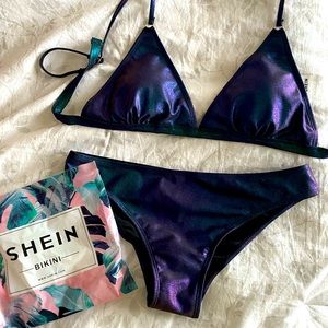 Glitter Triangle Bikini